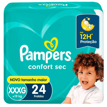 Pañales Pampers Confort Sec XXXG 24u