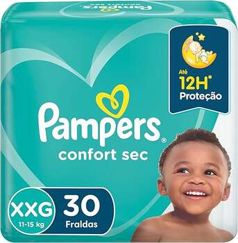 Pañales Pampers Confort Sec XXG 30u