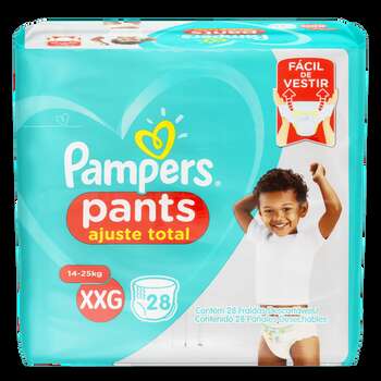 Pañales Pants Ajuste Total XXG 28u