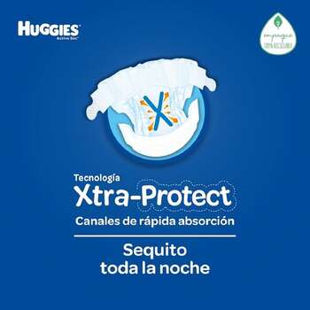 Pañales Huggies Triple Protección XXG 26u
